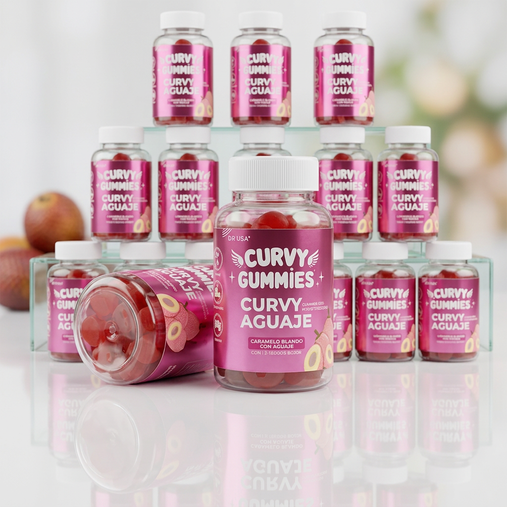Curvy Gummies de aguaje de Natupura