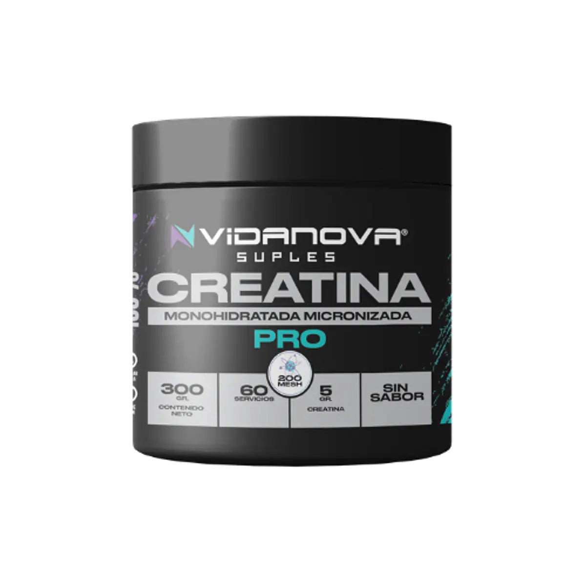 Creatina Monohidratada Micronizada 300g 200 mesh · Natupura