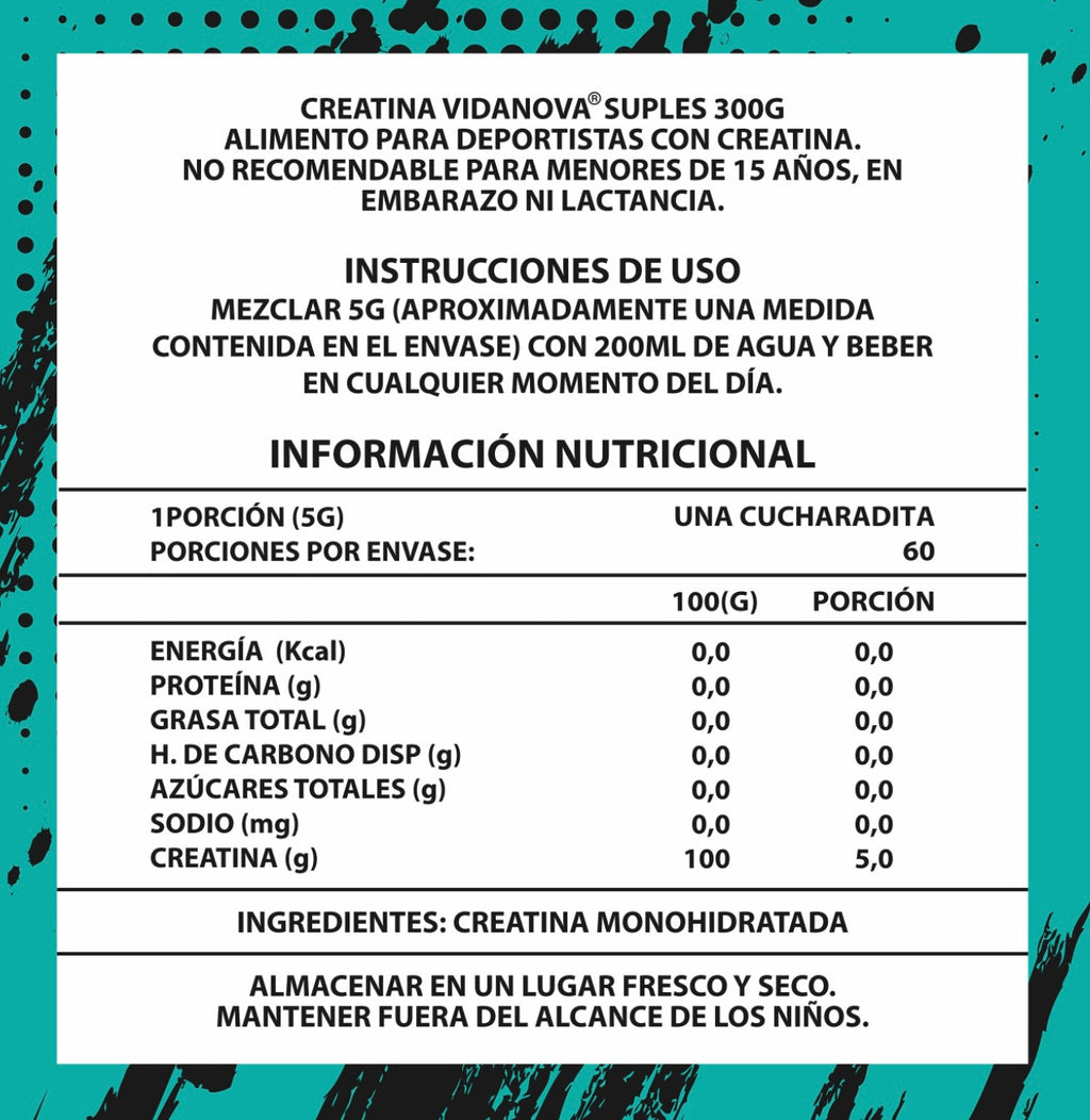 🔥 OFERTA + REGALO 🎁 Creatina Monohidratada 300g · Más Fuerza, Energía y Rendimiento Natupura