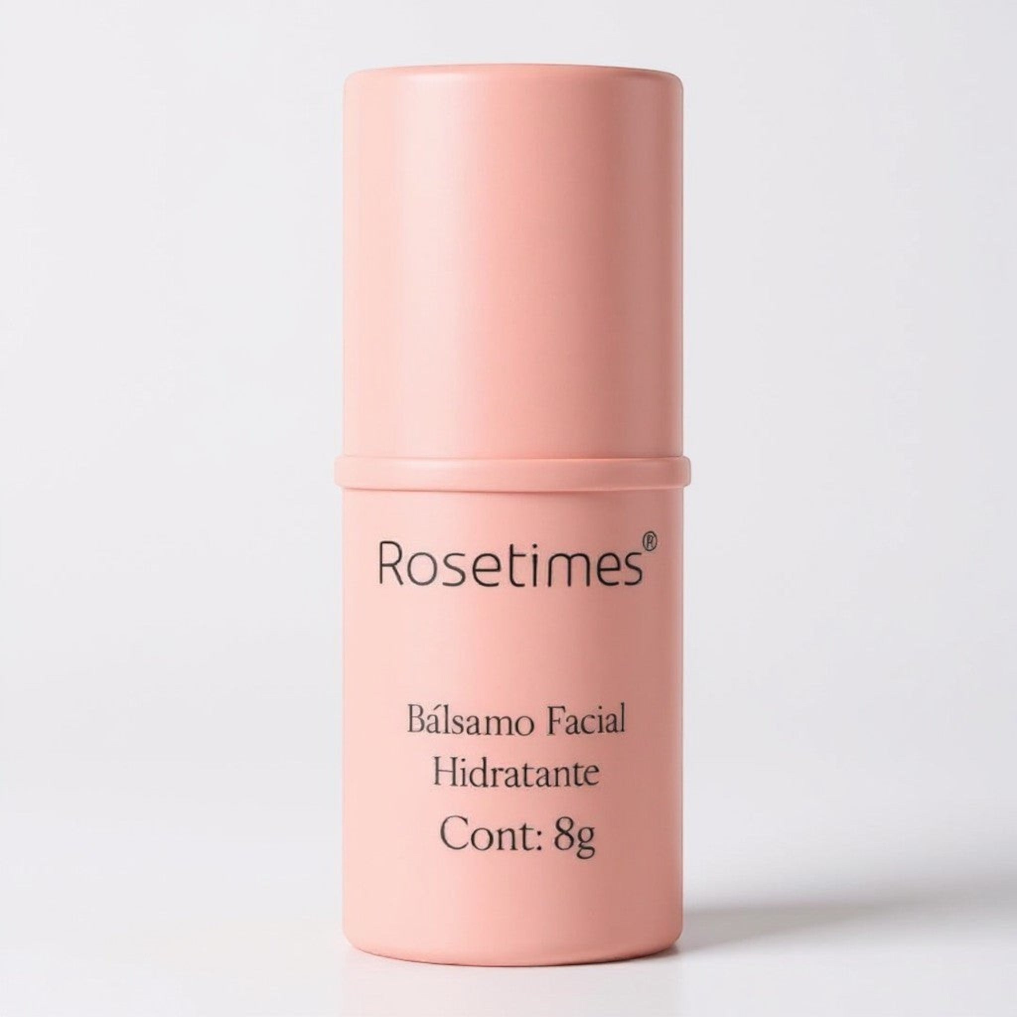 Bálsamo facial hidratante antiarrugas Natupura en formato stick color rosa con ácido hialurónico