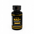Frasco de suplemento Natupura NAD+ Resveratrol de 60 cápsulas para energía celular y antioxidante
